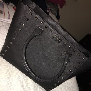 Michael Kors black studded bag